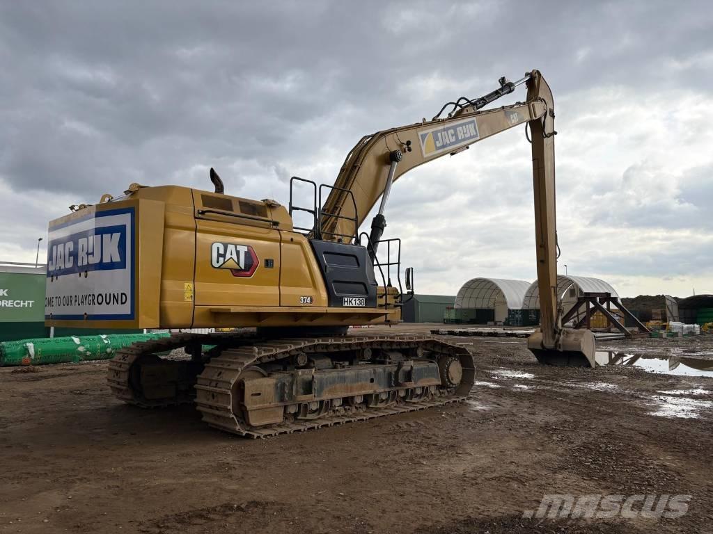 CAT 374 Long-reach Gravemaskiner med lang bom