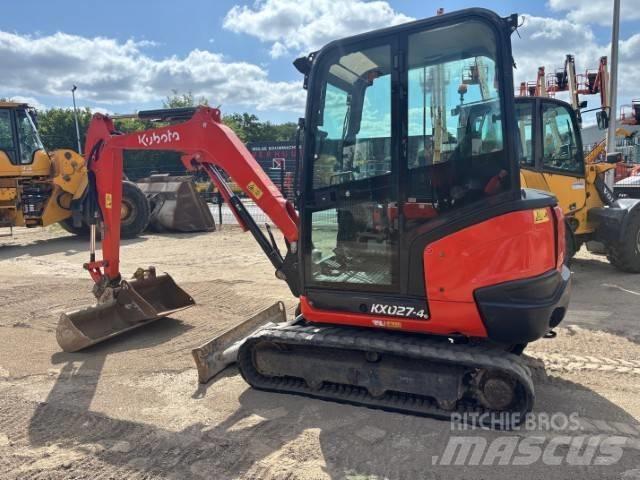 Kubota KX 027 Minigravere <7t