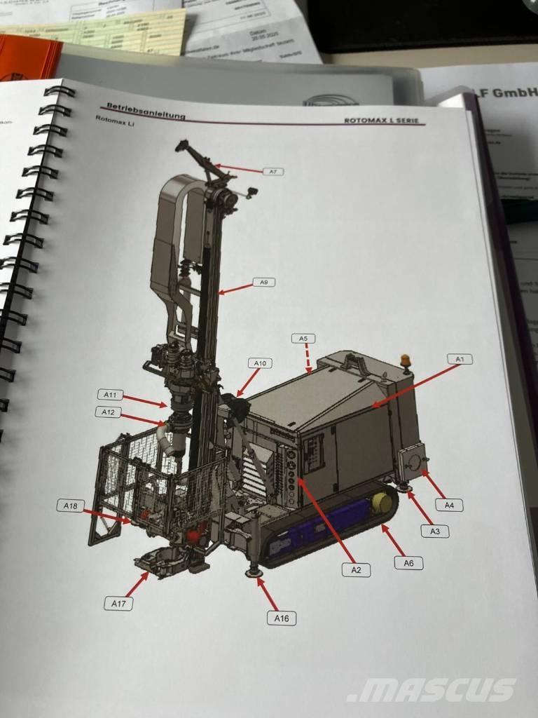 Geotec Rotomax Li Annet boreutstyr