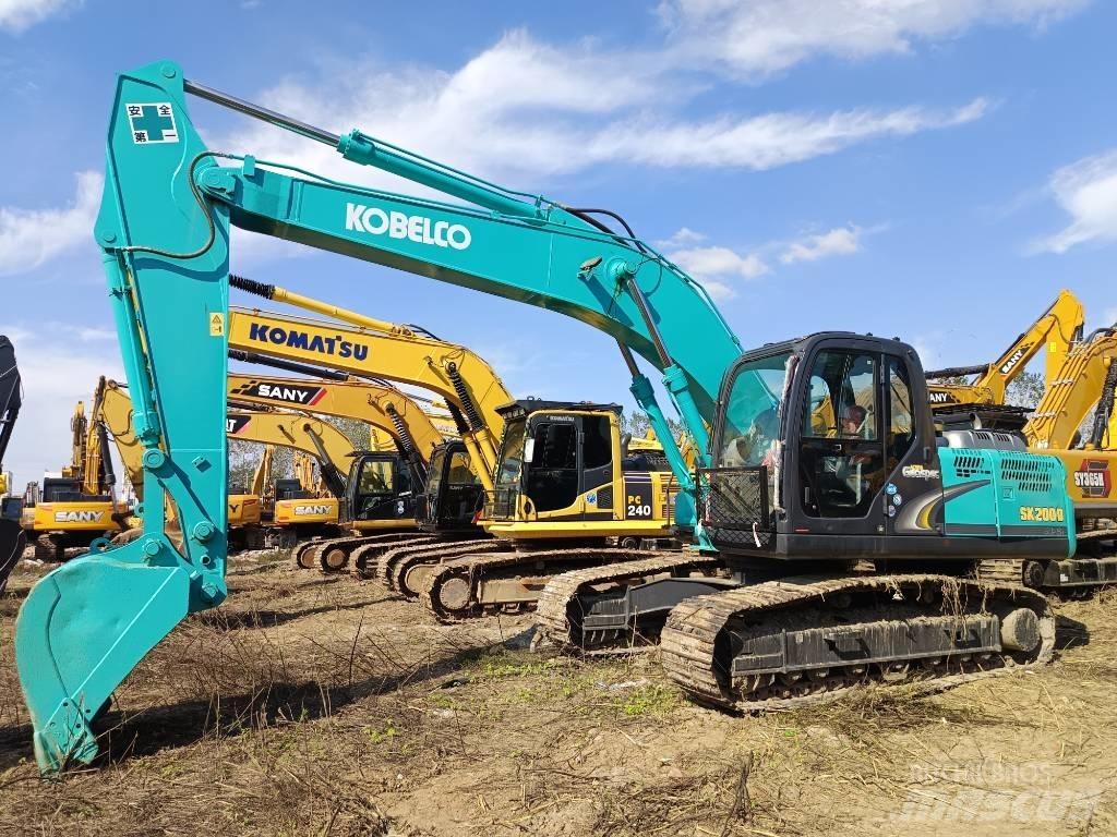 Kobelco SK200D Beltegraver