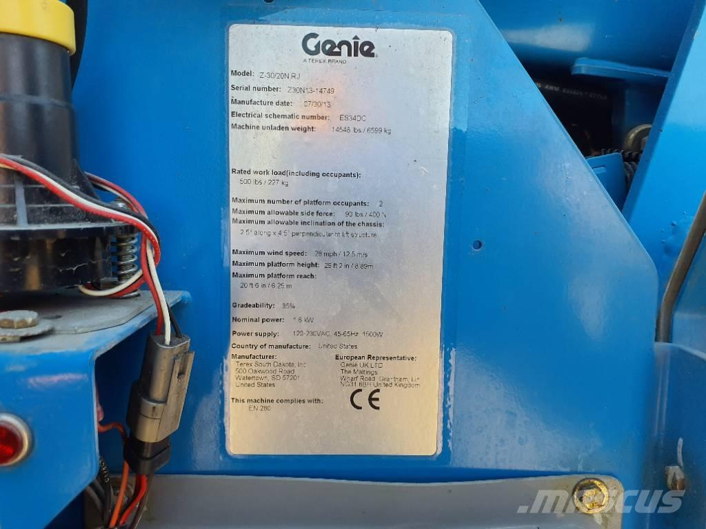 Genie Z30/20N Leddede bomlifter