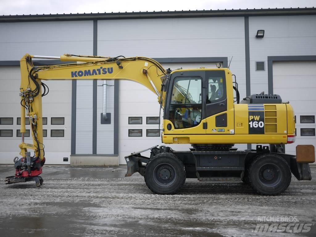 Komatsu PW 160-8 Hjulgravere