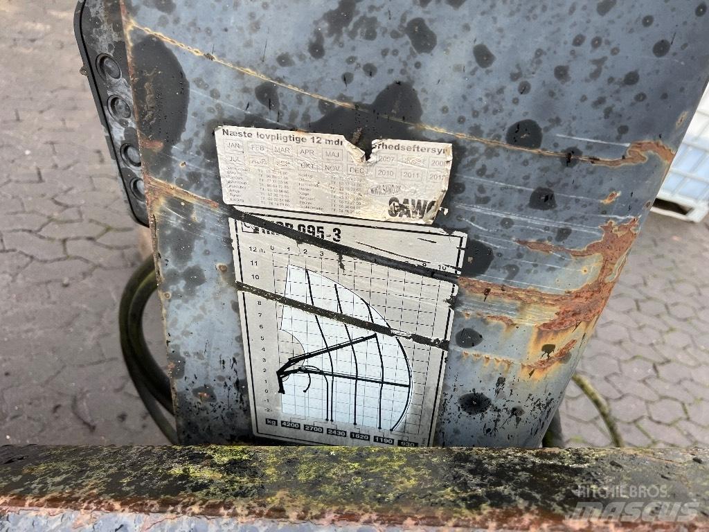 Hiab 095-3 Stykkgods kraner