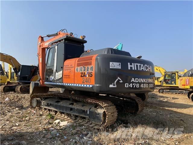 Hitachi ZX240 Beltegraver