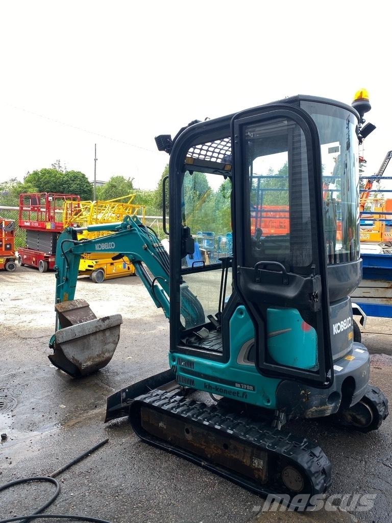 Kobelco SK 17 SR Minigravere <7t