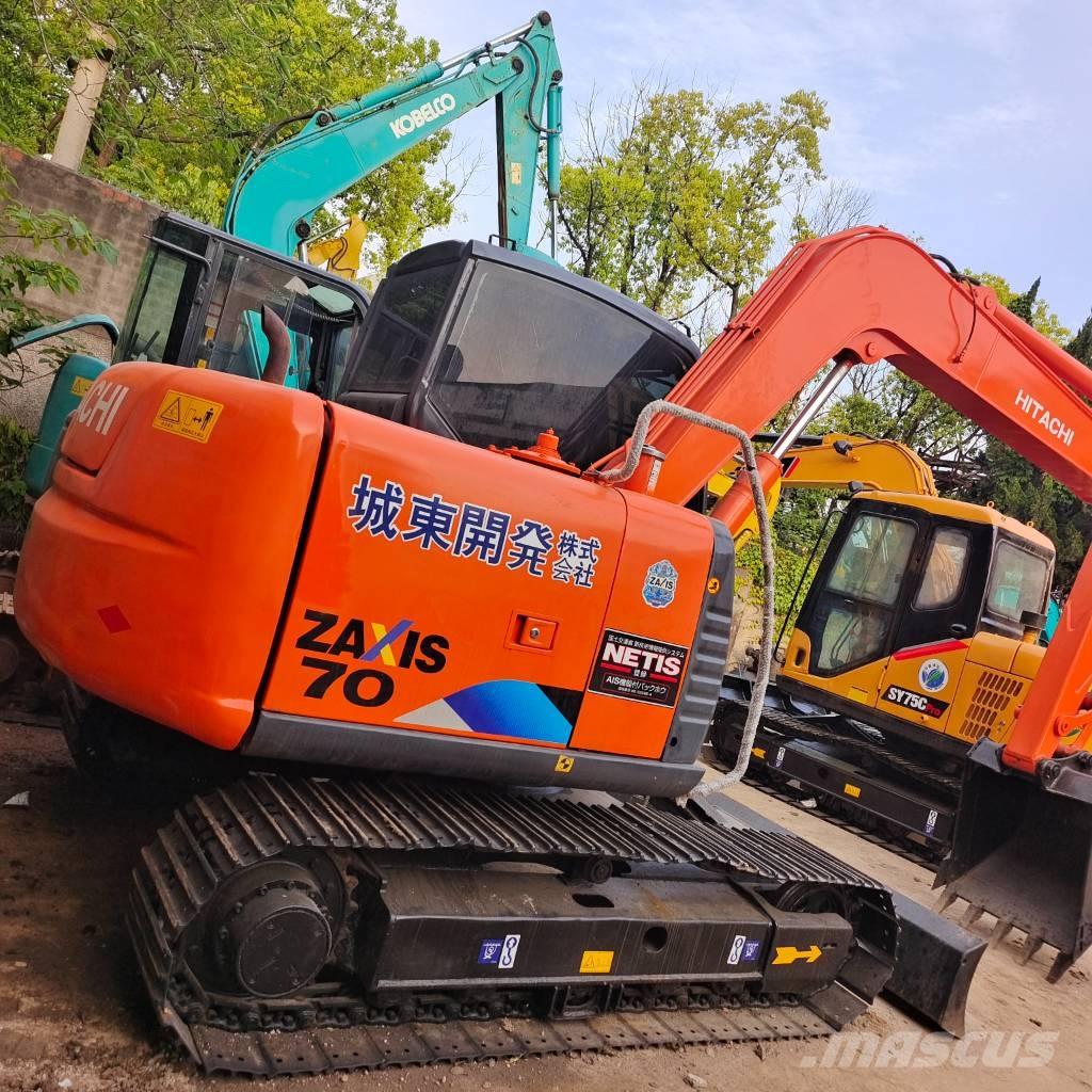 Hitachi Zaxis 70 Minigravere <7t