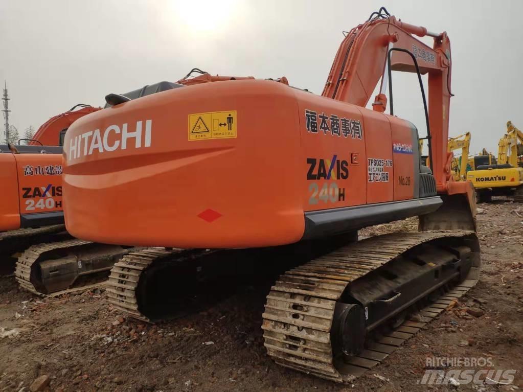 Hitachi ZX 240 H Beltegraver