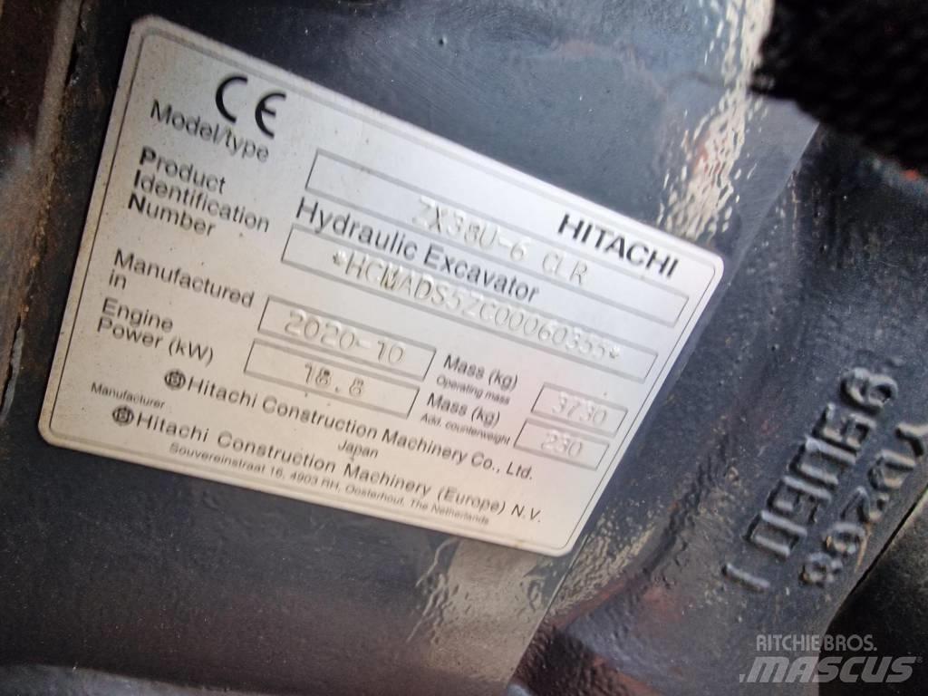 Hitachi ZX38U-6 Minigravere <7t