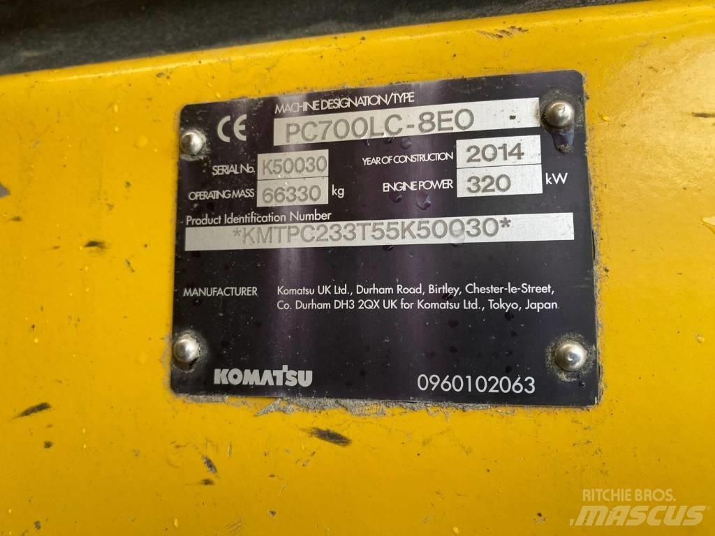 Komatsu PC 700-8EO Beltegraver