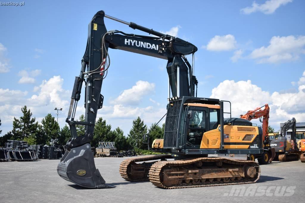 Hyundai HX 300 AL Beltegraver