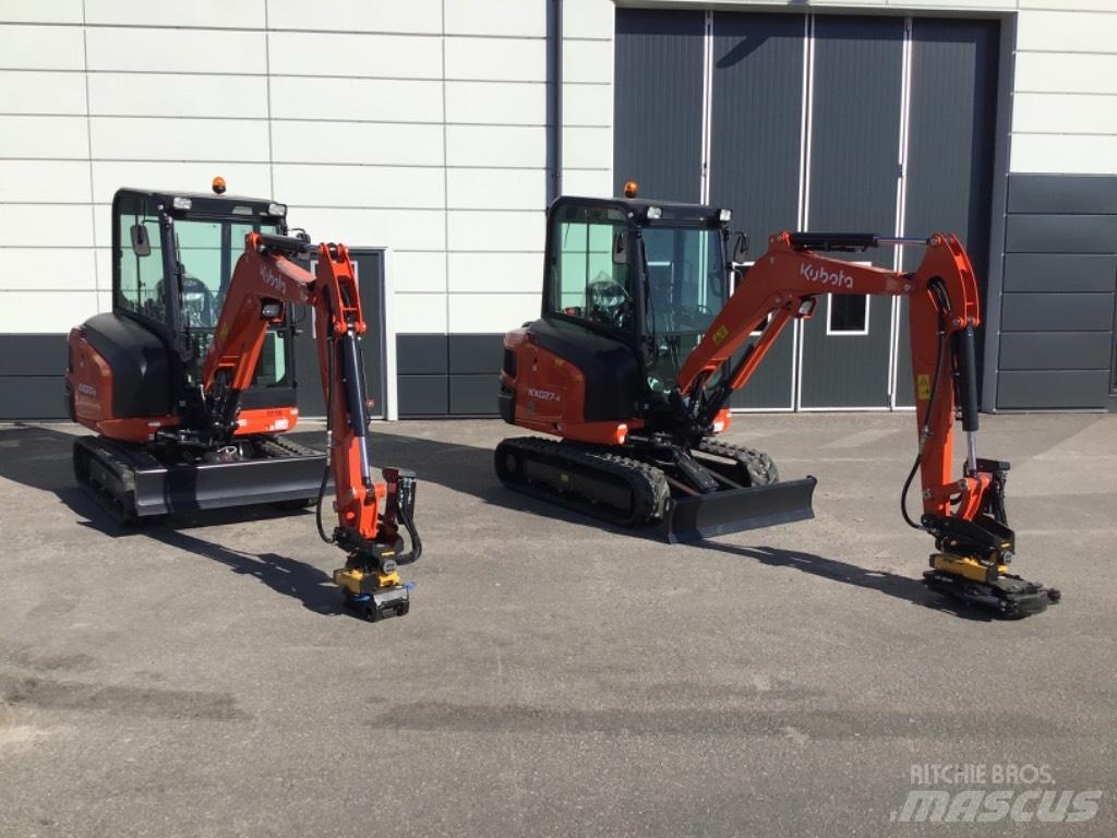 Kubota KX 027 Minigravere <7t