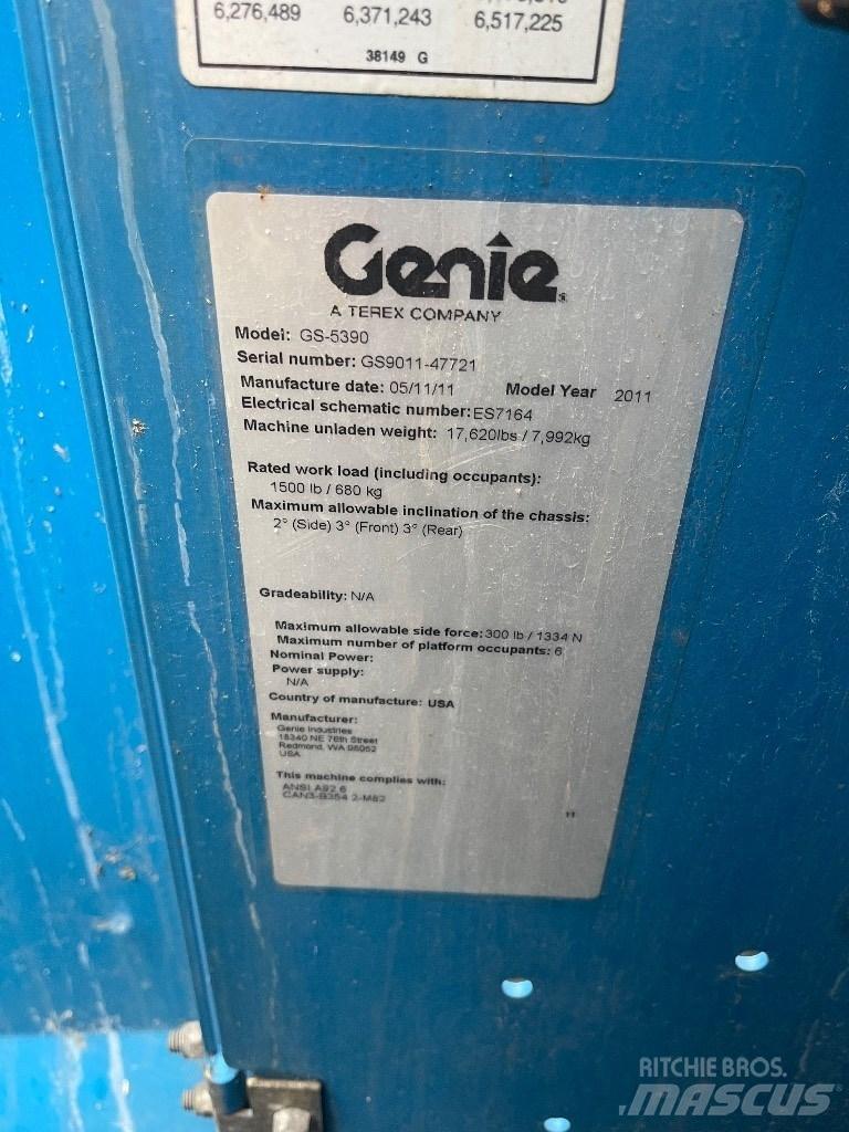 Genie GS 5390 Sakselifter