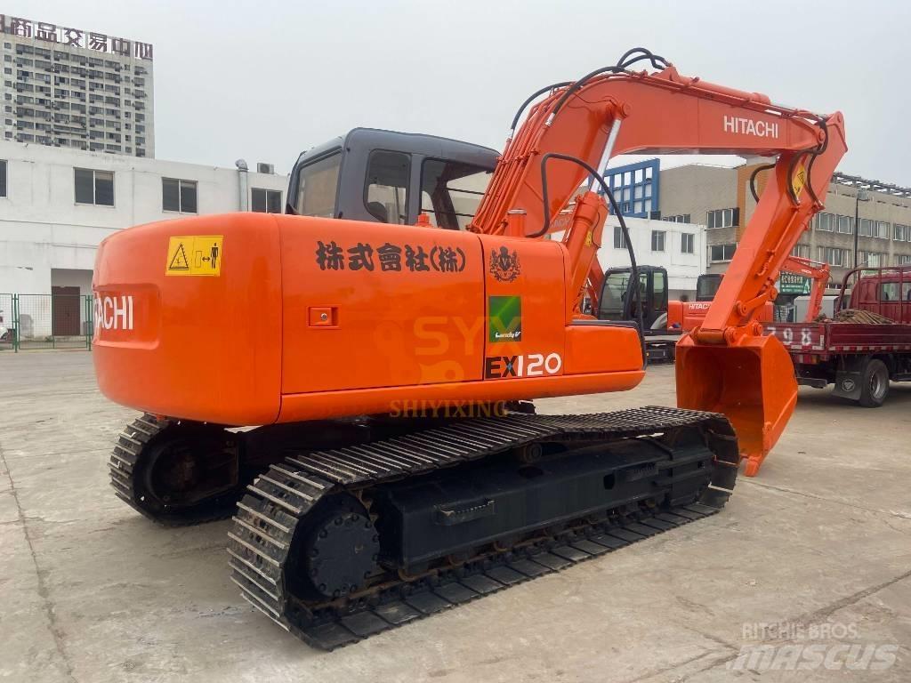 Hitachi EX 120 Beltegraver