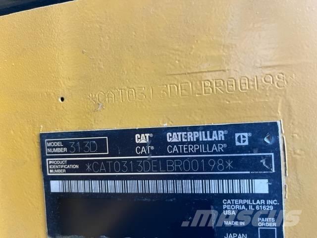 CAT 313 D Beltegraver