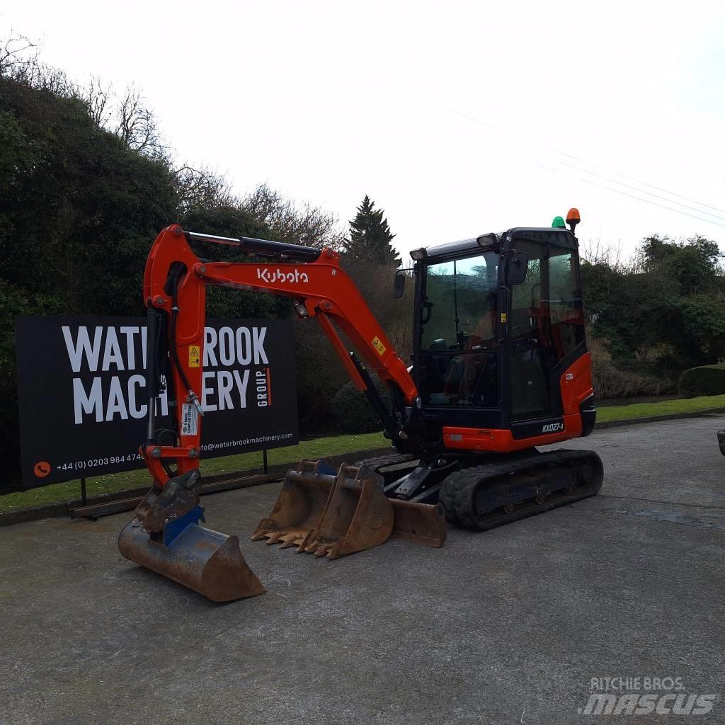 Kubota KX 027 Minigravere <7t