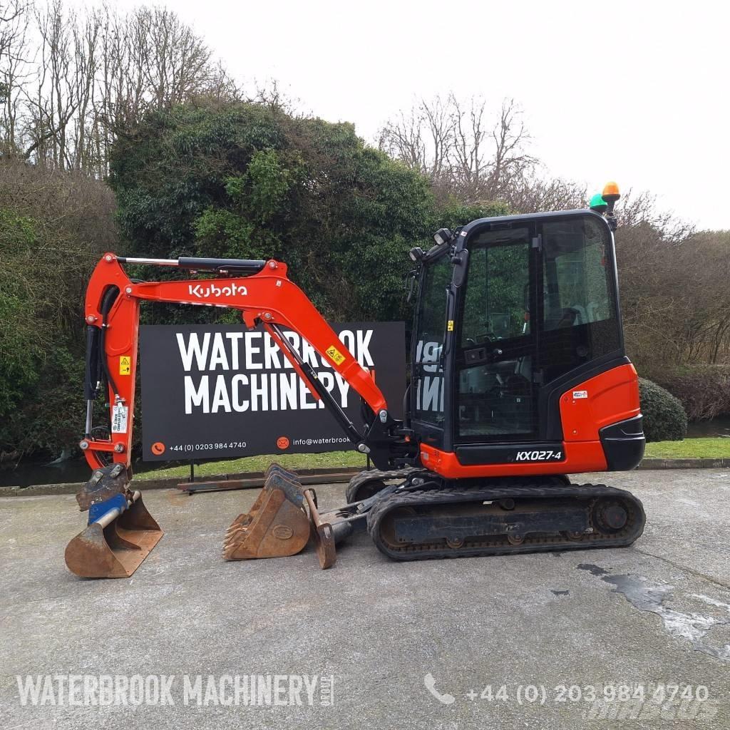 Kubota KX 027 Minigravere <7t