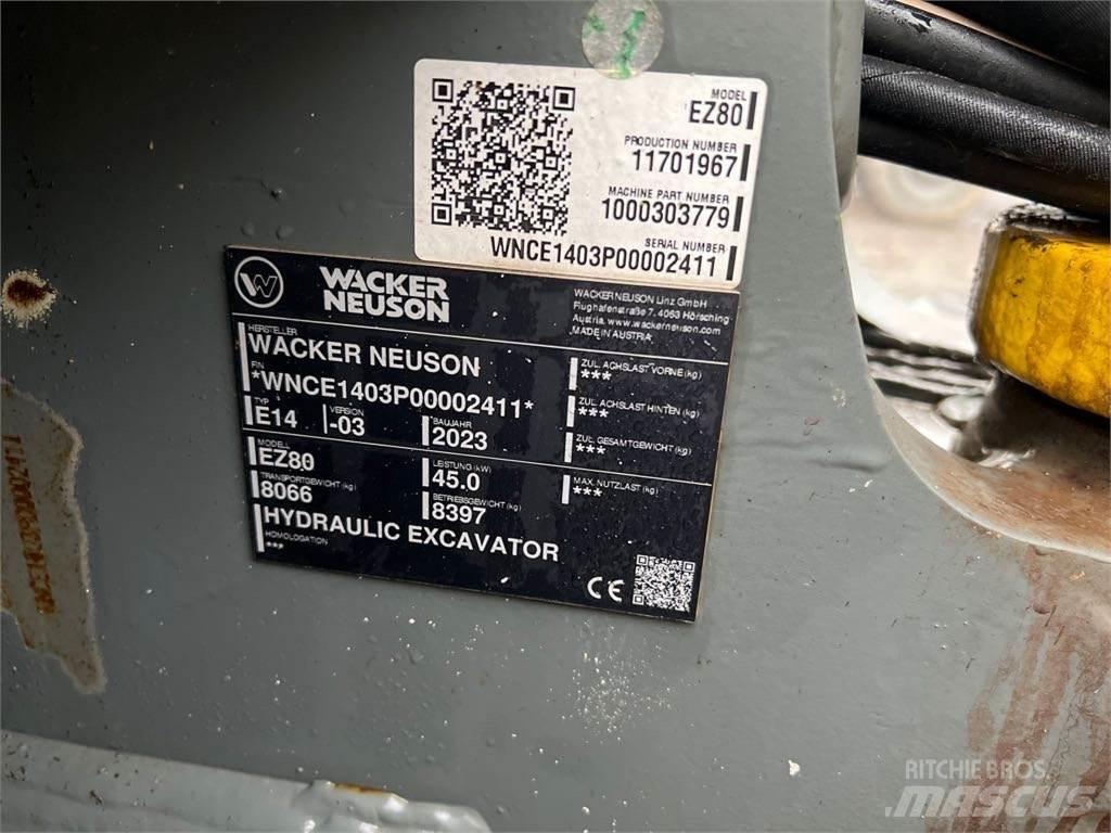 Wacker Neuson EZ80 Beltegraver
