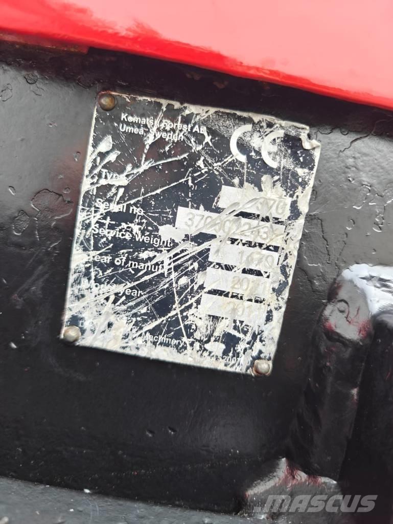 Komatsu 370.2 Hogst aggregat