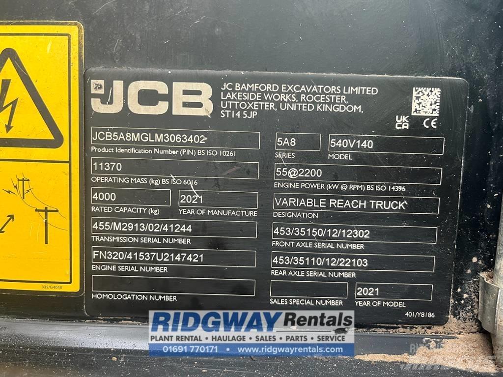 JCB 540-140 Teleskoplastere