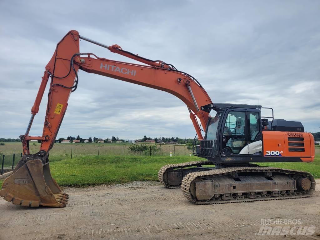 Hitachi ZX 300LC6 Beltegraver