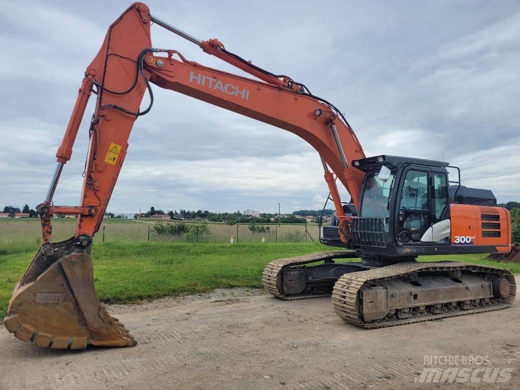 Hitachi ZX 300LC6 Beltegraver