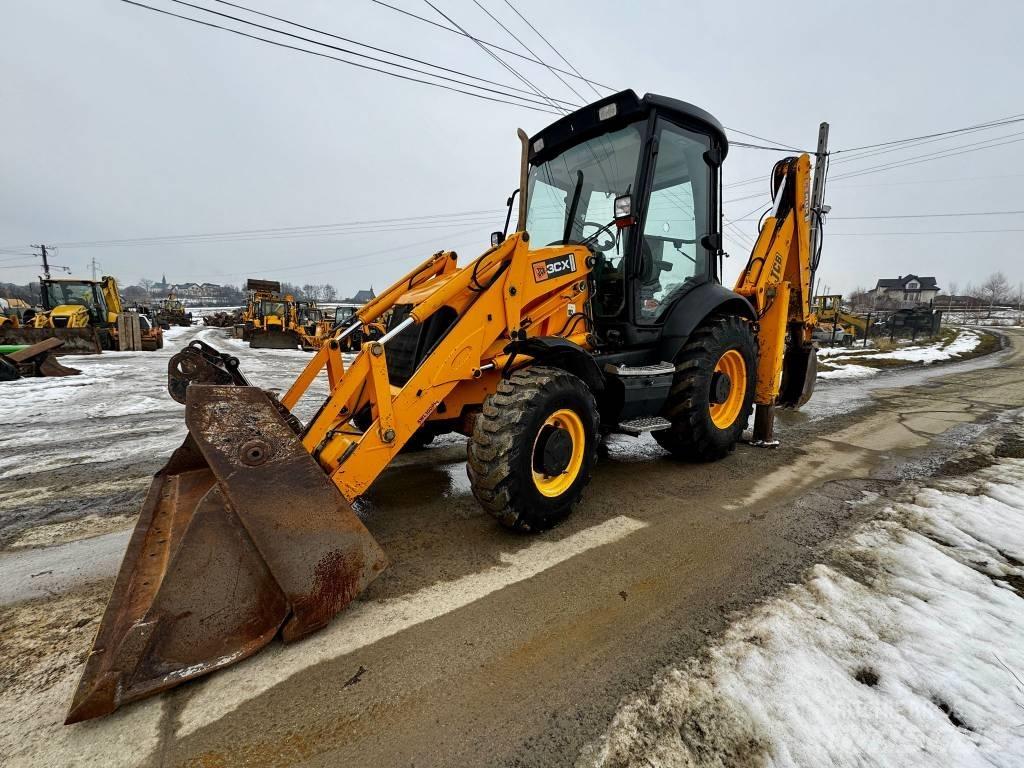 JCB 3CX, JOYSTICK Traktorgravere