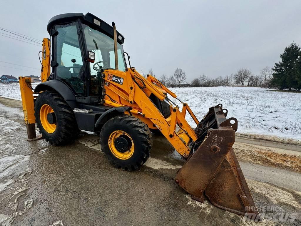JCB 3CX, JOYSTICK Traktorgravere