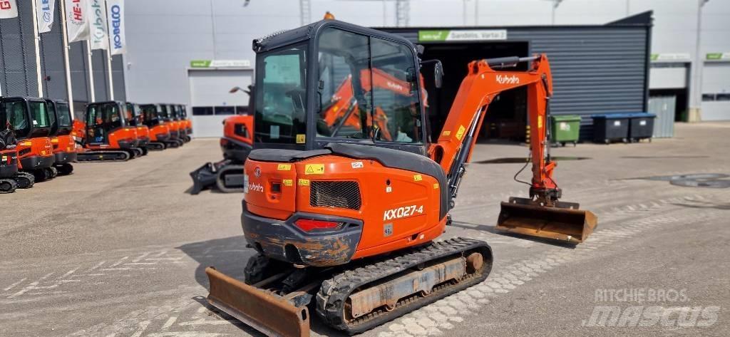 Kubota KX 027 Minigravere <7t