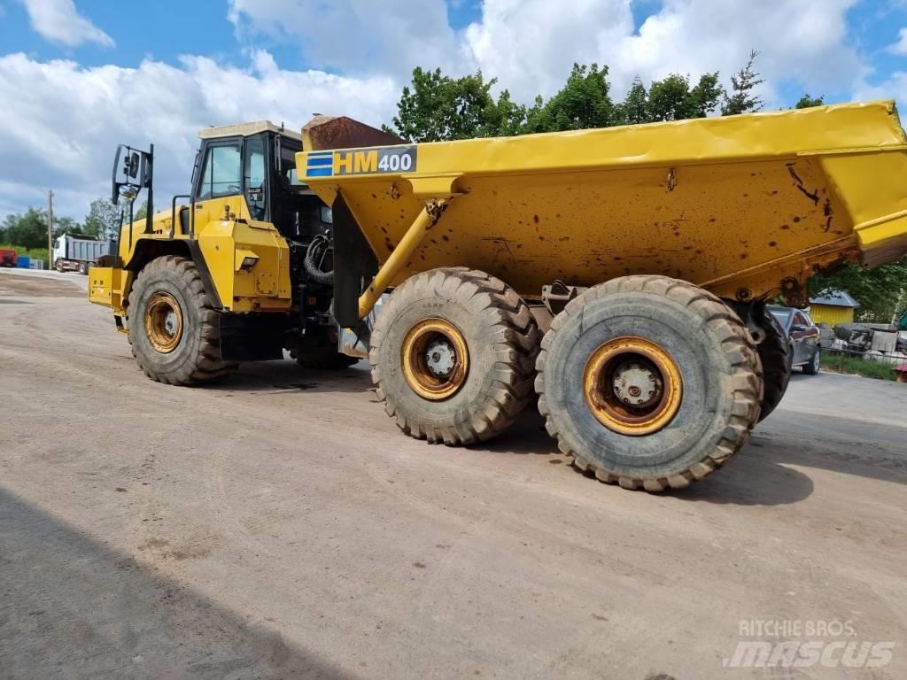 Komatsu HM 400 6x6 Rammestyrte Dumpere