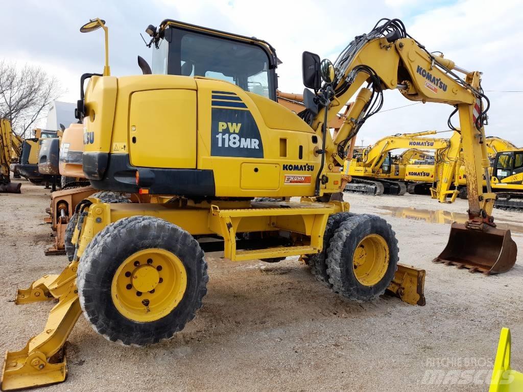 Komatsu PW118MR-8 Hjulgravere