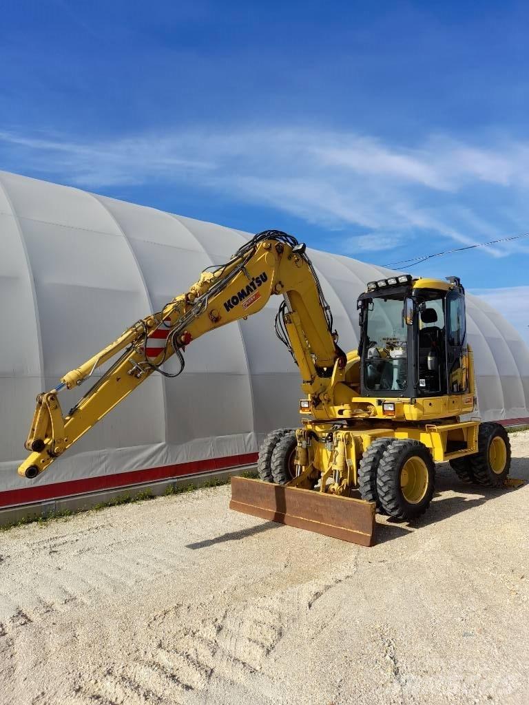 Komatsu PW118MR-8 Hjulgravere