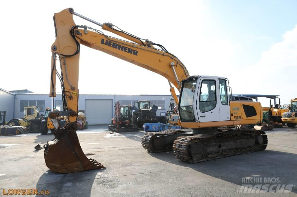 Liebherr R 916 LC Beltegraver