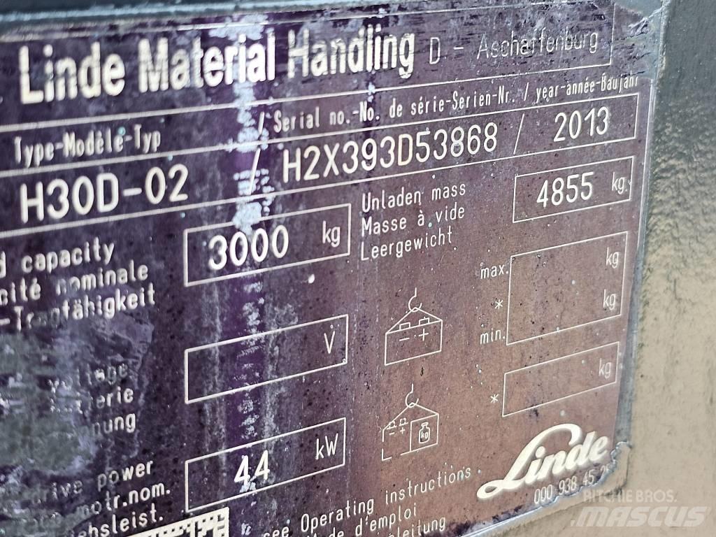 Linde H30D-02 Diesel Trucker