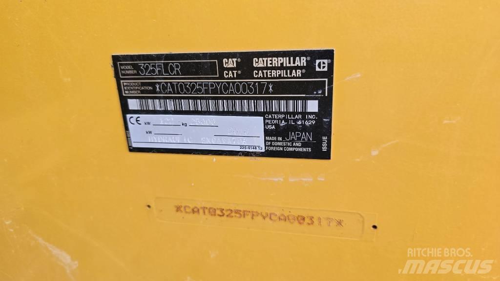 CAT 325 FL CR Beltegraver