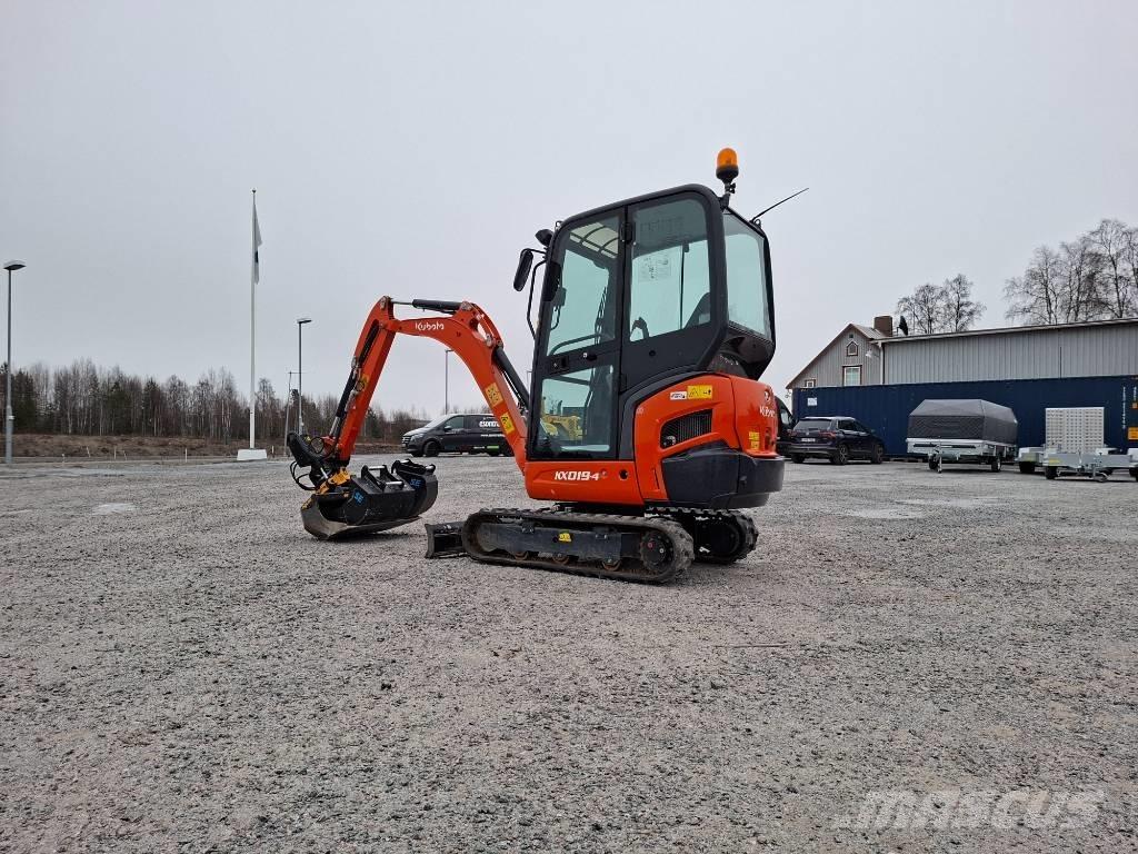 Kubota KX019-4 Minigravere <7t