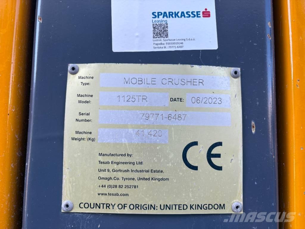 Tesab 1125TR Mobile knuseverk