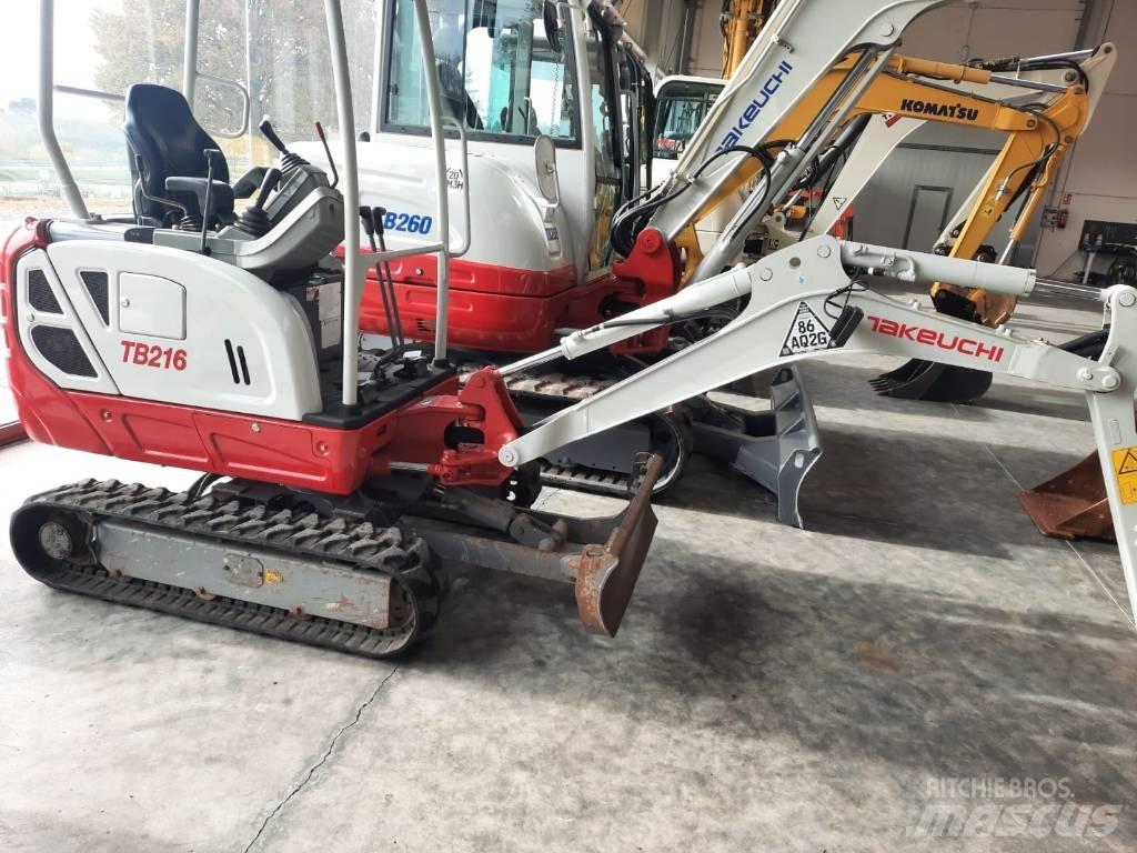 Takeuchi TB216 Minigravere <7t