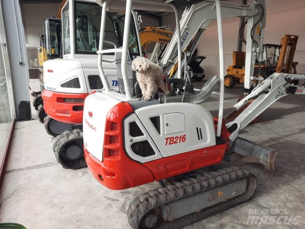 Takeuchi TB216 Minigravere <7t