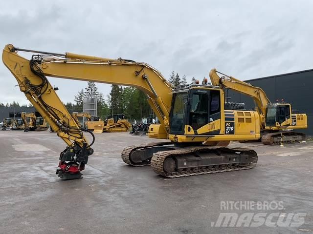 Komatsu PC210 Beltegraver