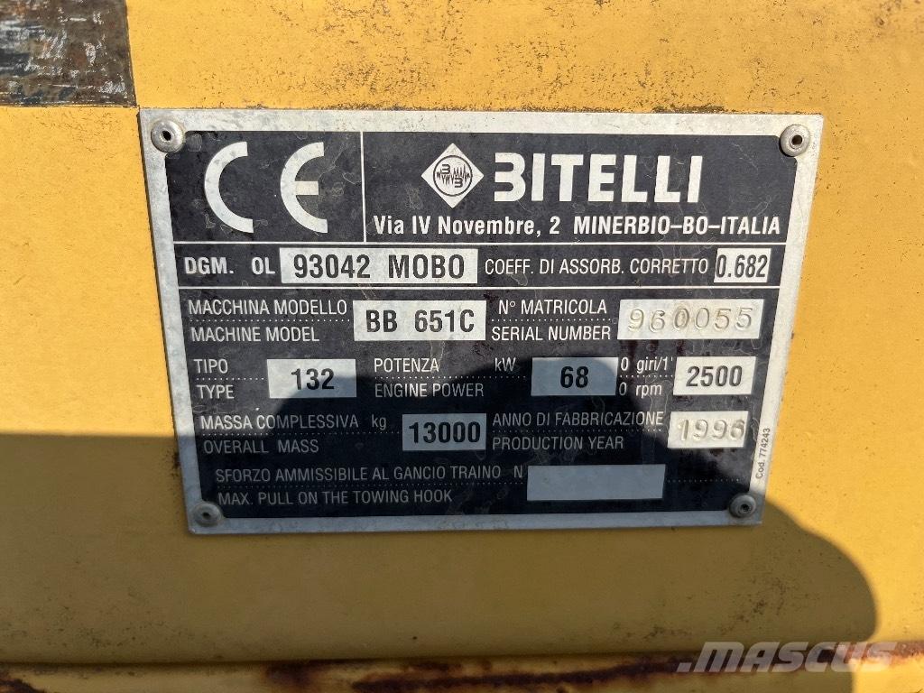 Bitelli BB 651 C Asfaltutleggere