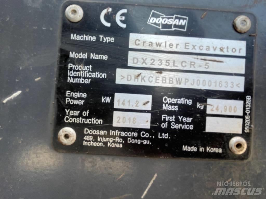 Doosan DX 235 LCR-5 Beltegraver