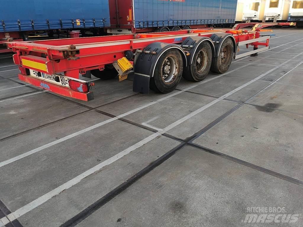 Asca S322DM Containerchassis Semitrailere