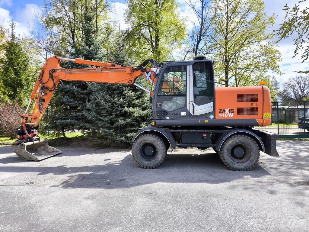 Hitachi ZX 140 W-3 Hjulgravere