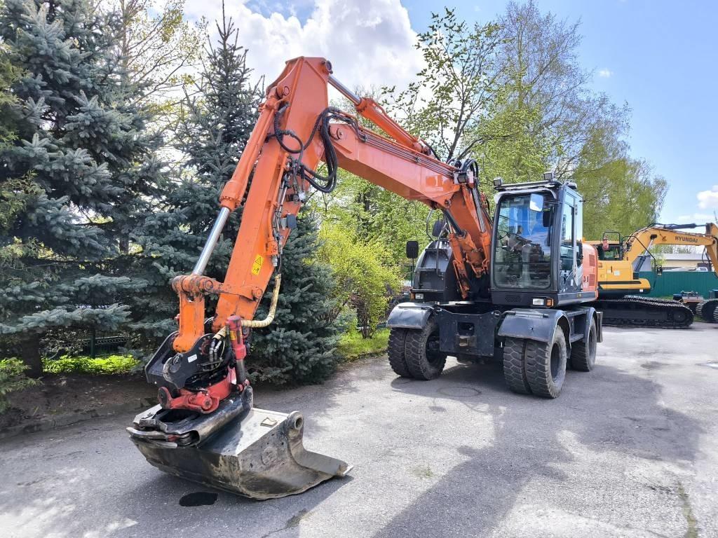 Hitachi ZX 140 W-3 Hjulgravere