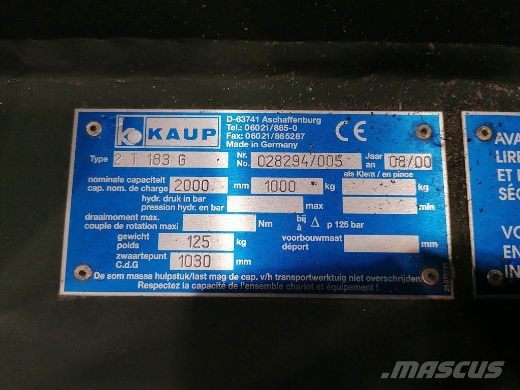 Kaup 2T183G Anlegg - Annet