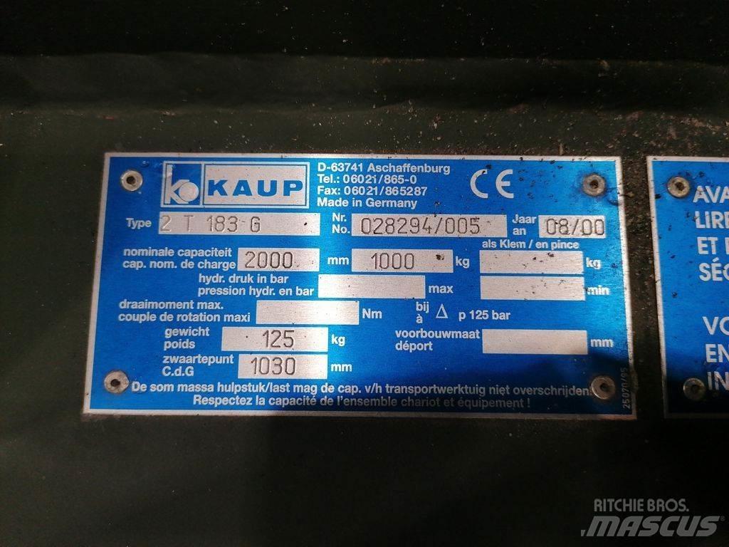 Kaup 2T183G Anlegg - Annet
