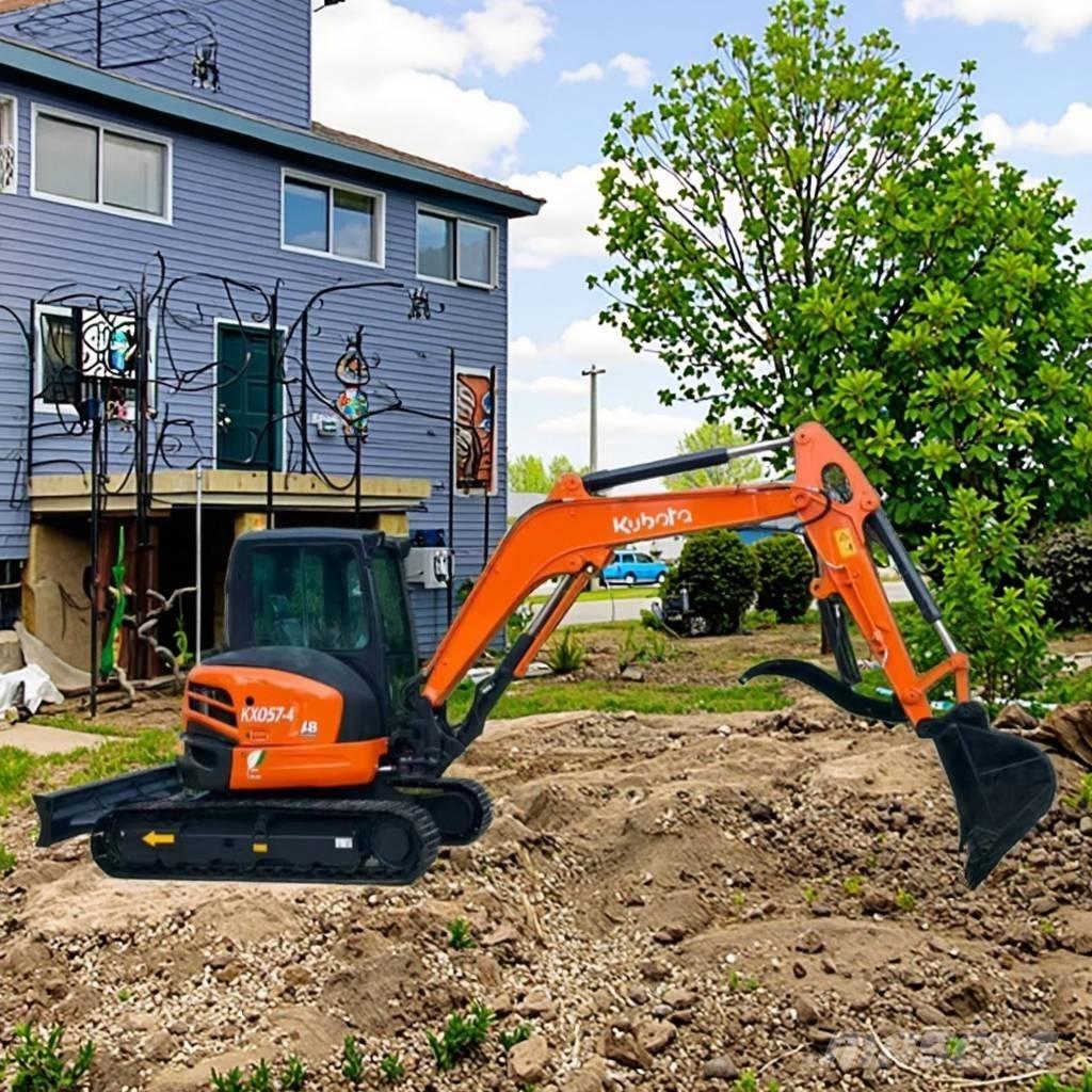 Kubota KX057-4 Minigravere <7t