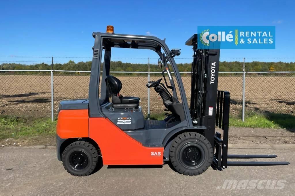 Toyota 8 FDF 25 | 2022 Diesel Trucker