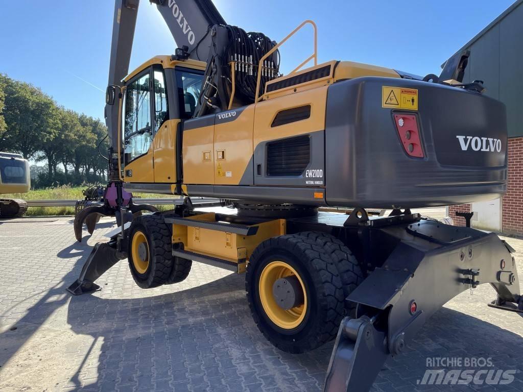 Volvo EW 210 MH Gravemaskiner for avfallshåndtering
