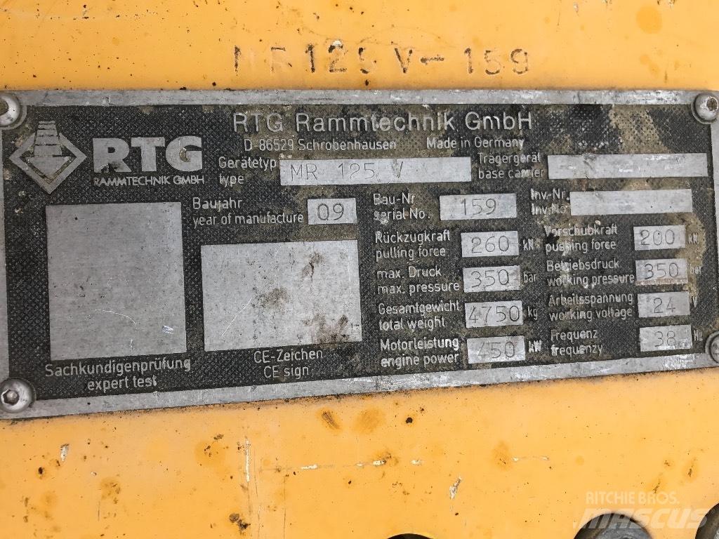 Bauer Vibro MR 125 V Pele / Spunt tilbehør og utstyr